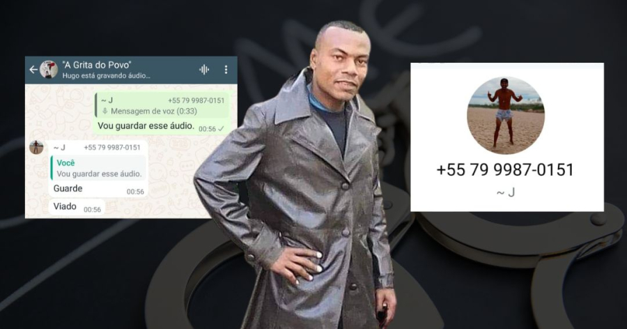 Ivan Polêmico denuncia crime de homofobia em grupo de WhatsApp; o suposto agressor afirma ser do convívio familiar do pré-candidato André Graça